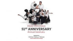 Aikido Shinryukan 51st Anniversary Gasshuku on 11th April at the Avodale College